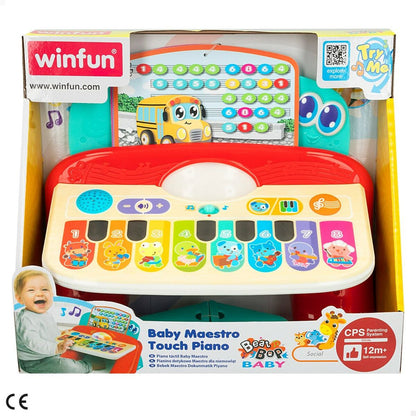 Piano interactif pour bébé Winfun 27 x 16 x 18 cm (2 Unités)