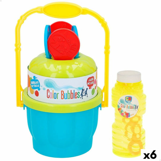 Jeu de Bulles de Savon Colorbaby 240 ml 17,5 x 28 x 13,5 cm (6 Unités)