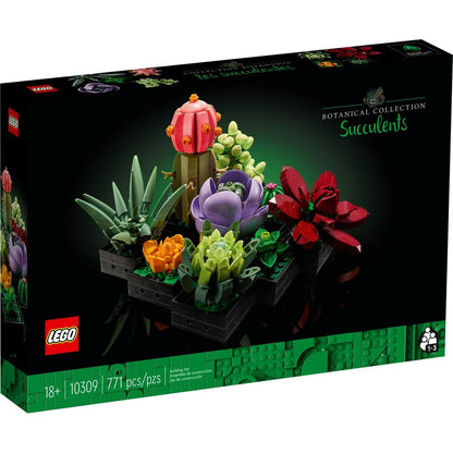 Set de construction Lego Succulent 771 Pièces Multicouleurs 10309