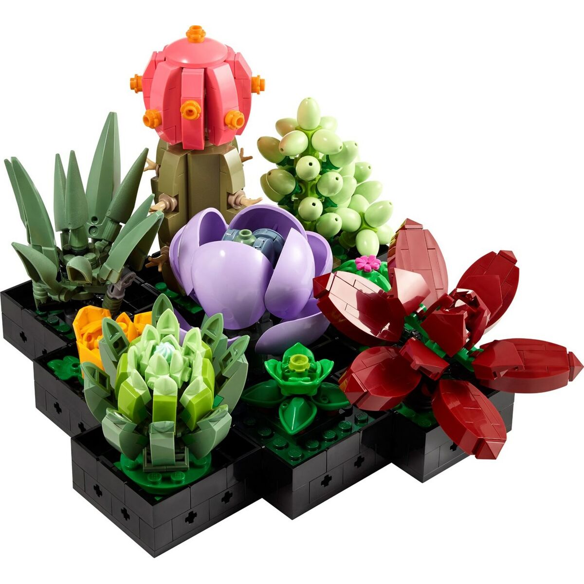 Set de construction Lego Succulent 771 Pièces Multicouleurs 10309