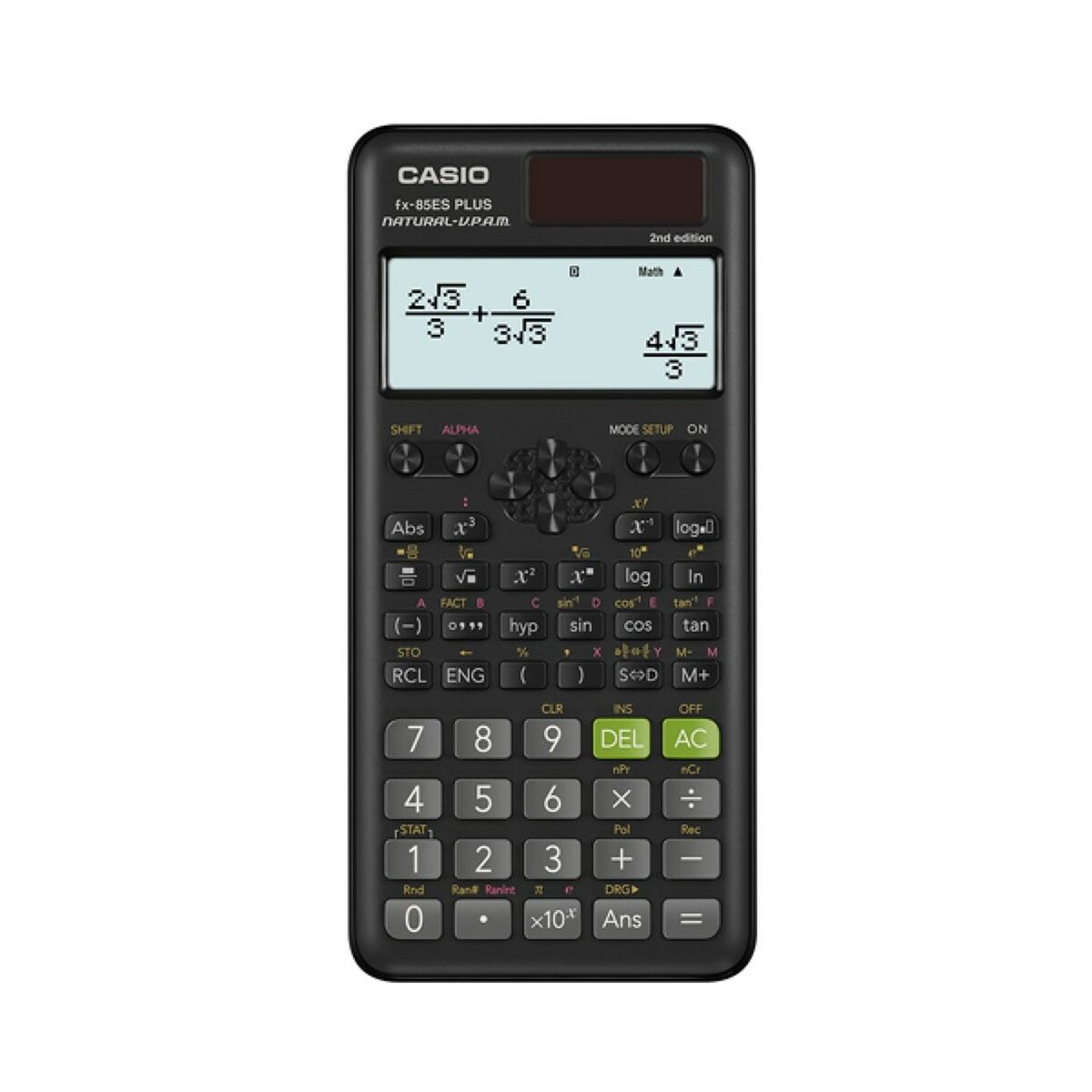 Calculatrice scientifique Casio FX-85ESPLUS-2 BOX Noir