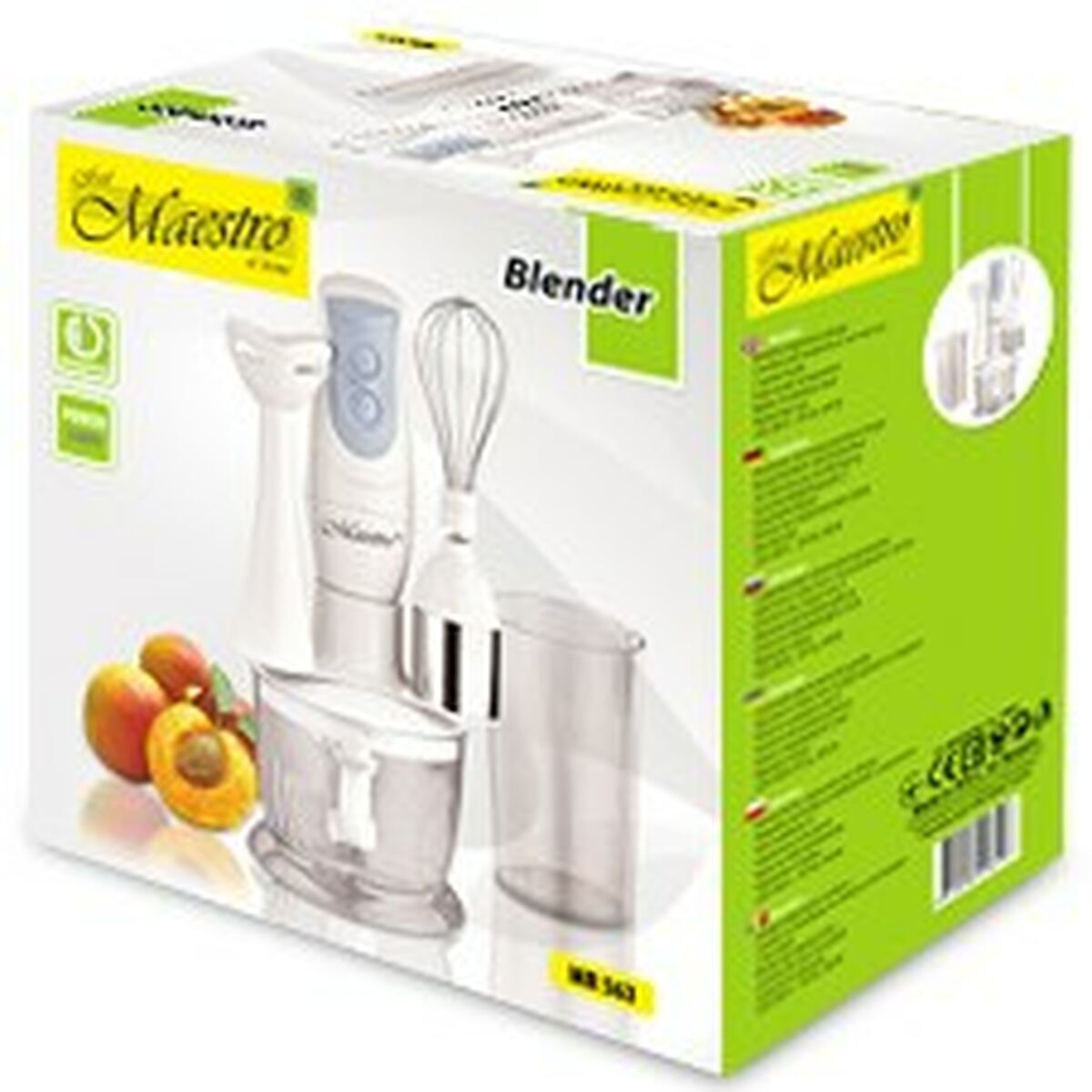 Bol mixeur Feel Maestro Blanc 300 W 600 ml