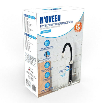 Bouilloire N'oveen Noir Argenté Acier inoxydable 3600 W 3000 W