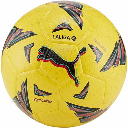 Ballon de Football Puma ORBITA LA LIGA 02 Jaune (Taille 5)