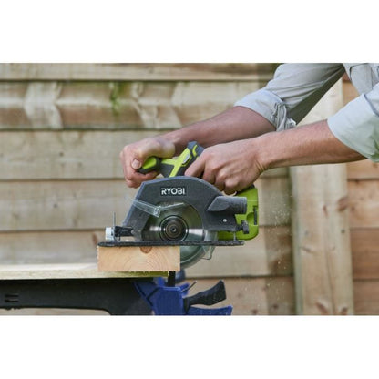 RYOBI Pack 4 outils sans fil One+ RCK184C-242S - Perceuse - 3 scies circulaire, sauteuse, sabre - 2 batteries 2Ah et 4Ah