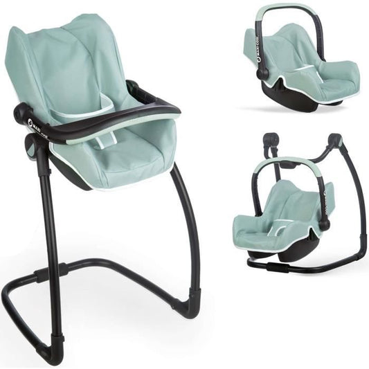 Smoby Maxi Cosi Chaise d'allaitement de poupée 3en1