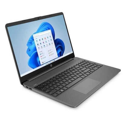 PC Portable HP 15s-fq0024nf - 15,6 FHD - Celeron N4120 - RAM 4Go - 128Go SSD - Win 11 - Microsoft 365 Personnel inclus 1 an