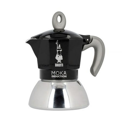 Cafetière Italienne Bialetti Moka Induction Noir Métal