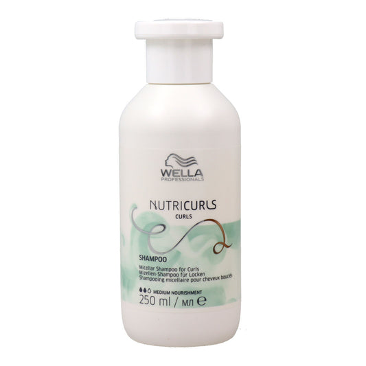 Shampoing Micellaire Wella Nutricurls 250 ml Cheveux bouclés