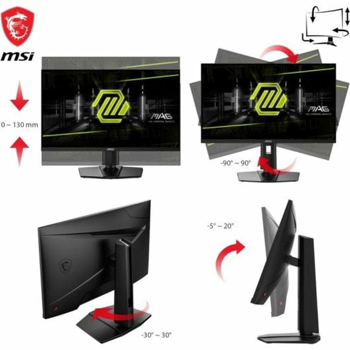 Écran MSI 4K Ultra HD 27"