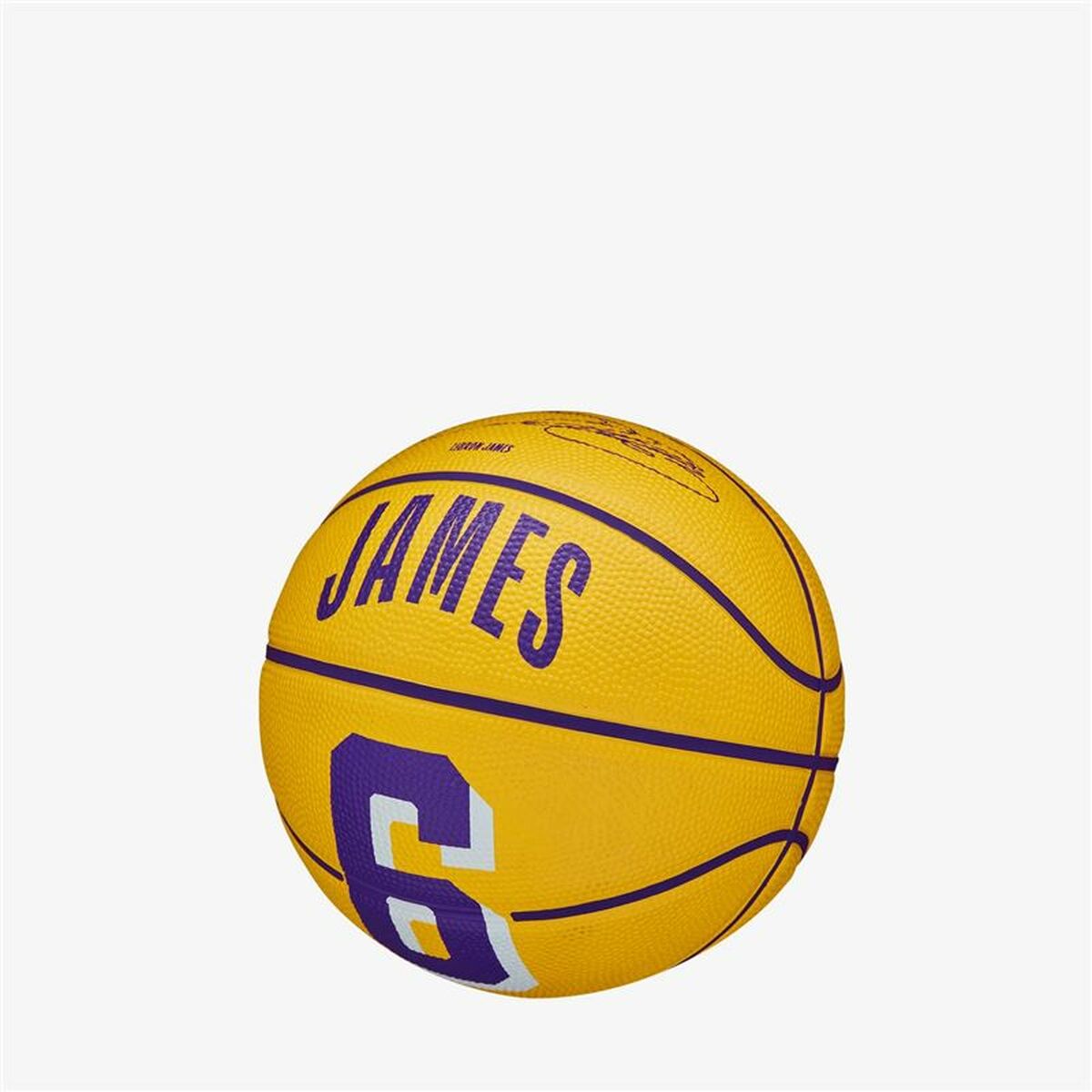 Ballon de basket Wilson NBA Player Icon Mini Lebron Jaune Taille unique