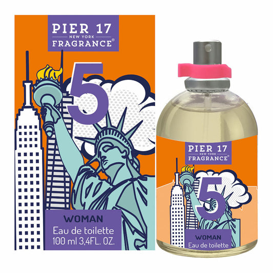 Parfum Femme Pier 17 New York 5 EDT 100 ml