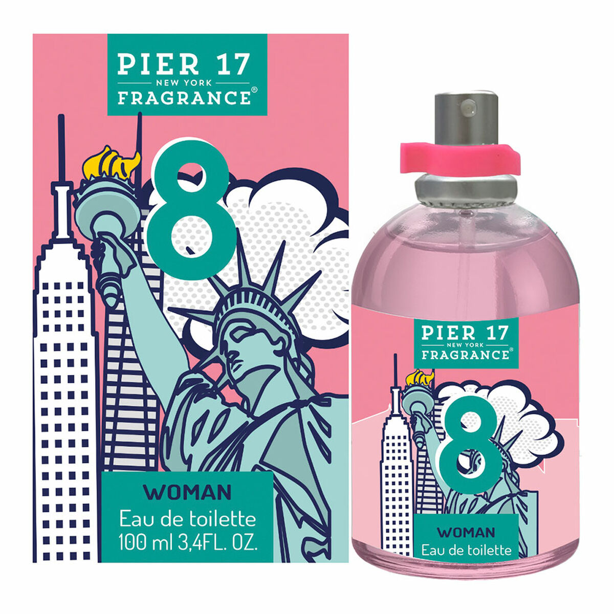 Parfum Femme Pier 17 New York 8 EDT 100 ml