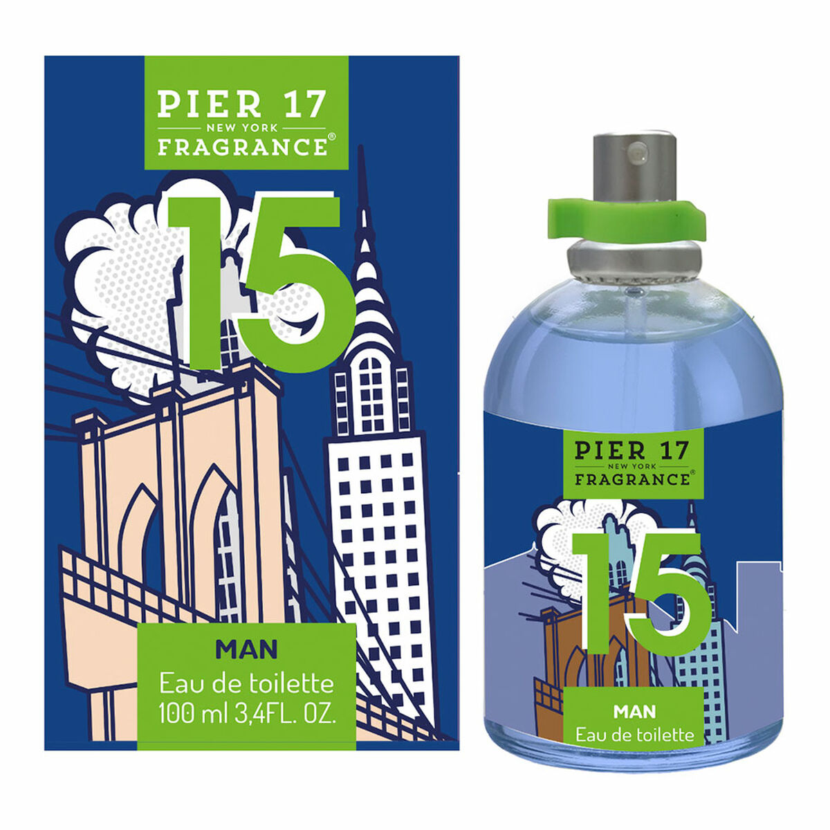 Parfum Homme Pier 17 New York EDT 100 ml 15