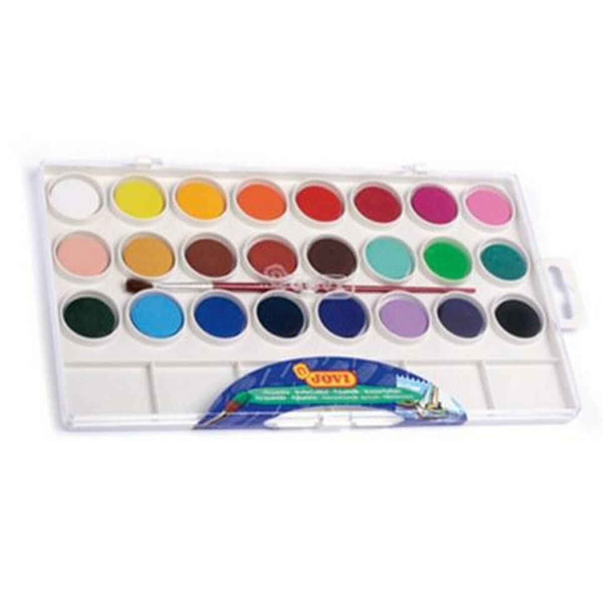 Set de peintures aquarelle Jovi 800/24 24couleurs Coffret