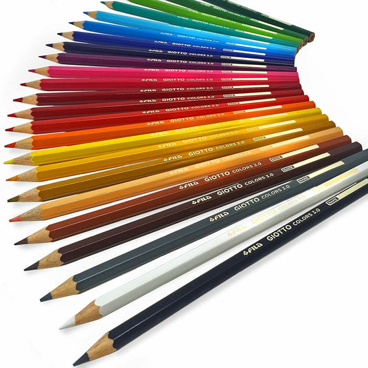 Crayons de couleur Giotto Colors 3.0 Multicouleur 24 Pièces