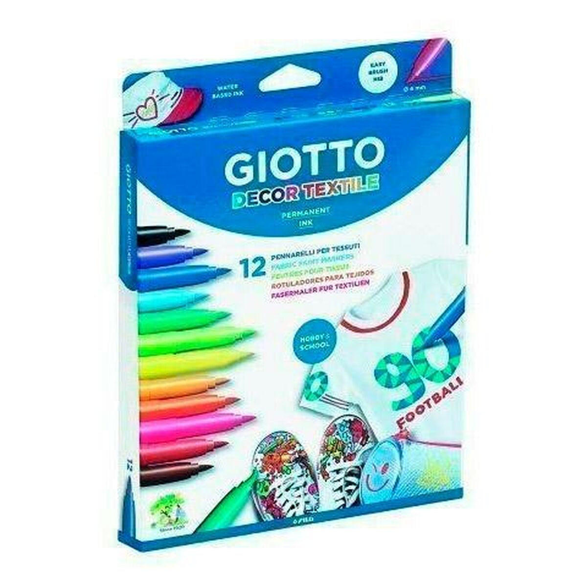 Ensemble de Marqueurs Giotto 494900 Multicouleur