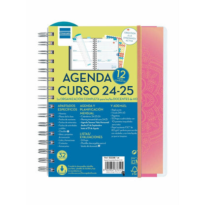 Agenda Finocam Mandala 2024-2025 Enseignant