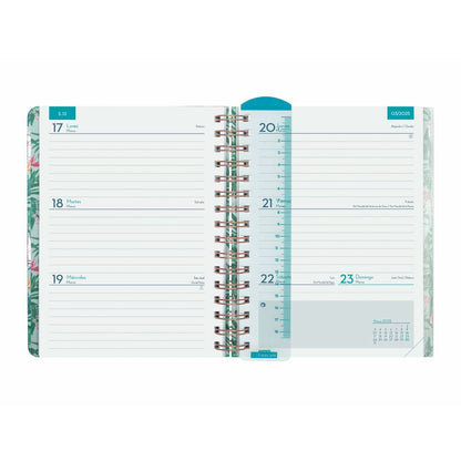 Agenda Finocam Tropic Multicouleur A5 2024-2025 Enseignant (1 Unité)