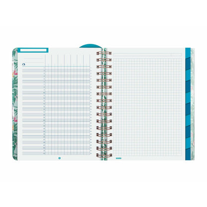 Agenda Finocam Tropic Multicouleur A5 2024-2025 Enseignant (1 Unité)