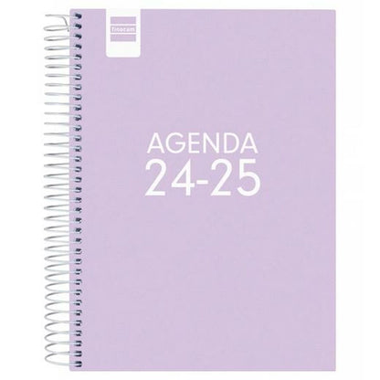 Agenda Finocam Cool Multicouleur Lila 2024-2025 (1 Unité)