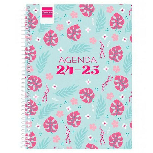 Agenda Finocam Cool Multicouleur A5 2024-2025 (1 Unité)