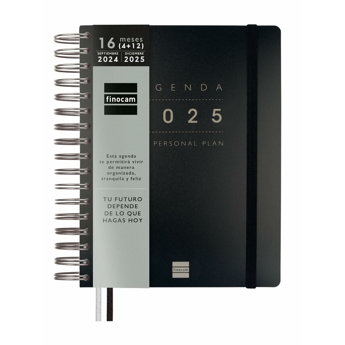 Agenda Finocam Tempus Noir A5 2024-2025