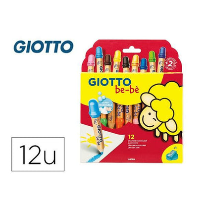 Crayons de couleur Giotto F46970000 Multicouleur (12 Unités)