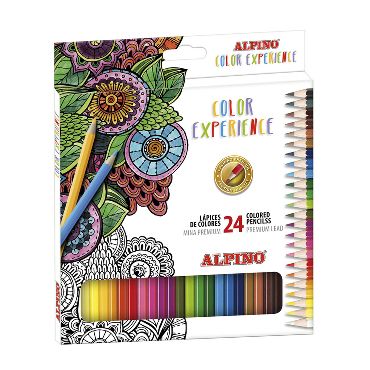 Crayons de couleur Alpino AL000247 Multicouleur 24 Pièces