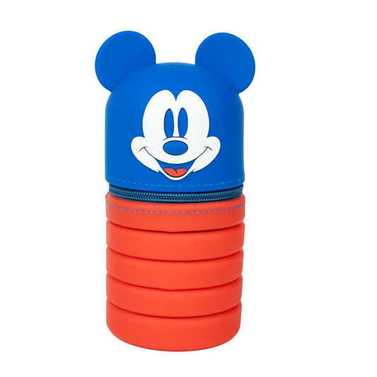 Porte-crayons Mickey Mouse Rouge 6,5 x 19 x 6,5 cm