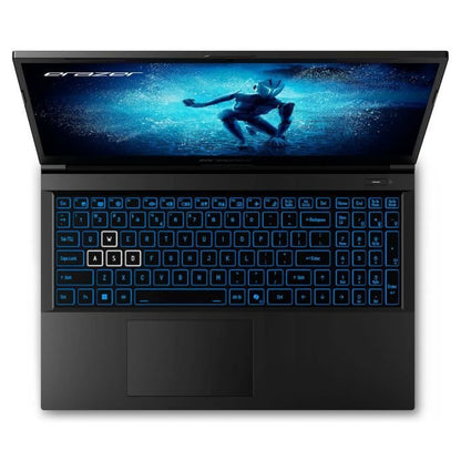 PC portable Gamer - ERAZER -  Deputy P60i - 15,6FHD - Intel i5 12450H - RAM 16Go - SSD 512Go - RTX 4060 - AZERTY - Sans OS