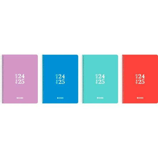 Agenda ENRI Teens Rouge 2024-2025