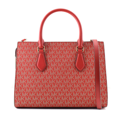 Sac à main Femme Michael Kors SHEILA Rouge 29 x 21 x 10 cm