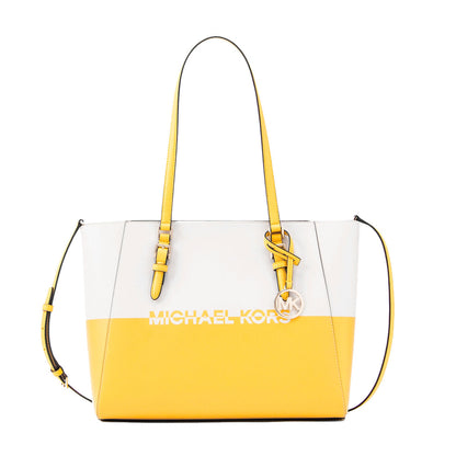 Sac à main Femme Michael Kors CHARLOTE Jaune 27 x 34 x 11 cm