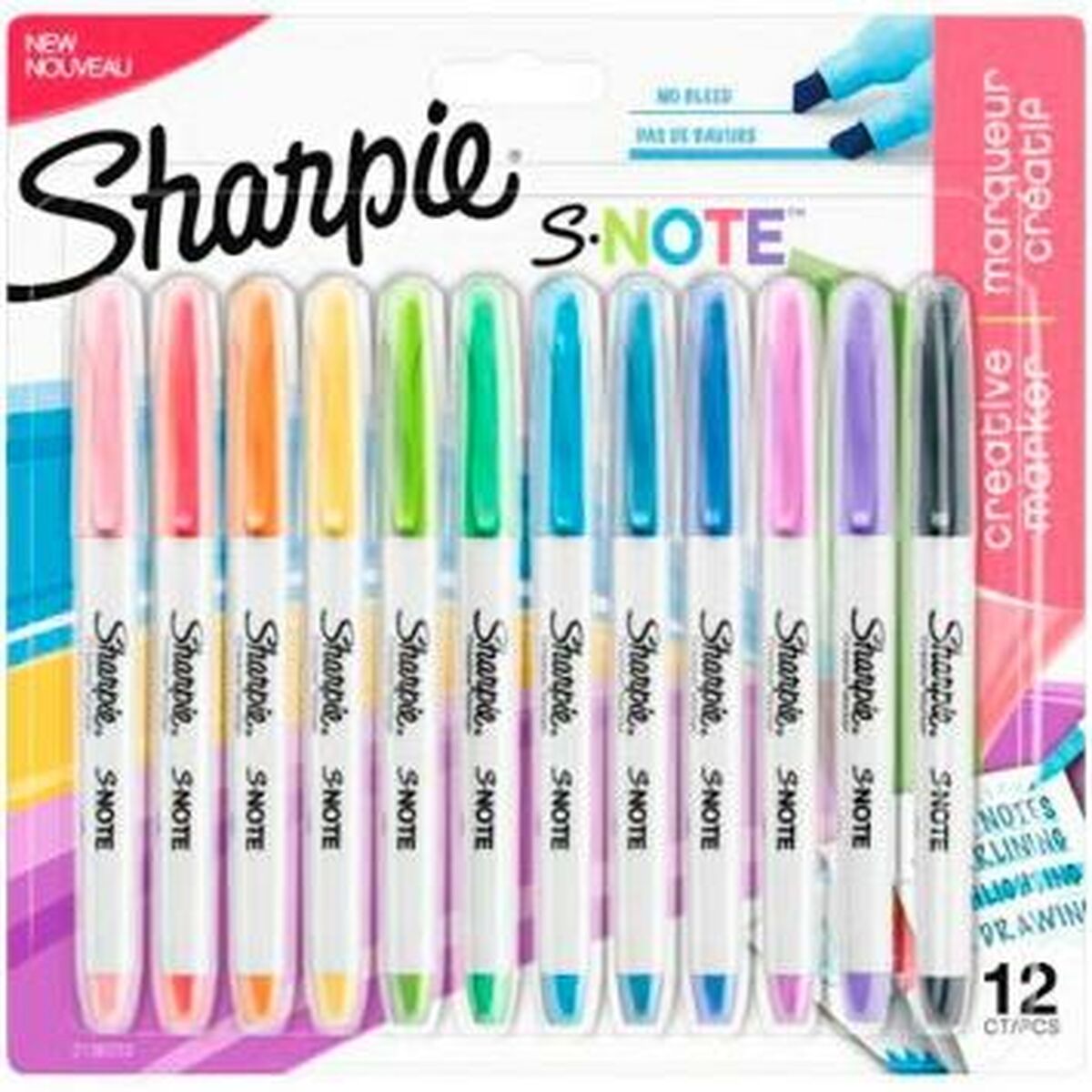 Ensemble de Marqueurs Sharpie 2138233 Multicouleur