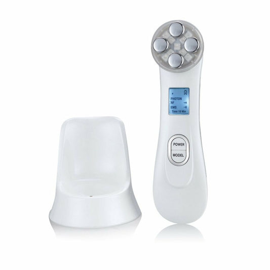 Masseur Facial Drakefor 9905 Blanc - RF & Photothérapie 3 Pièces