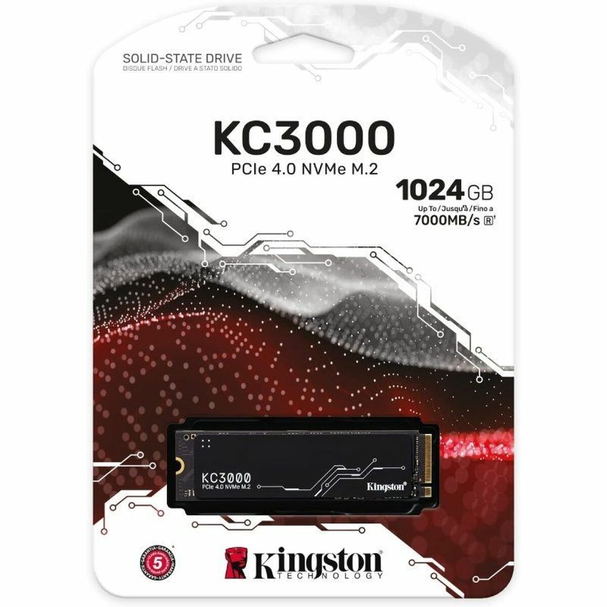 Disque dur Kingston SKC3000S/1024G 1 TB SSD