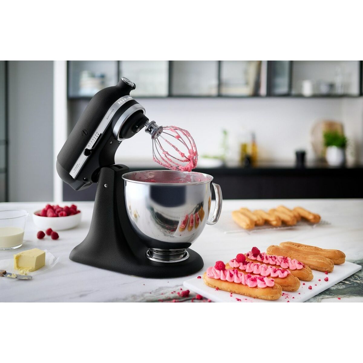 Robot culinaire KitchenAid 5KSM175PSEBK Noir 300 W 4,8 L