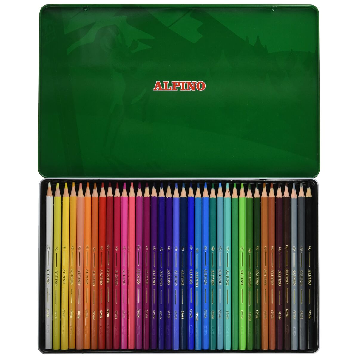 Crayons de couleur Alpino AL010760 Multicouleur 36 Pièces