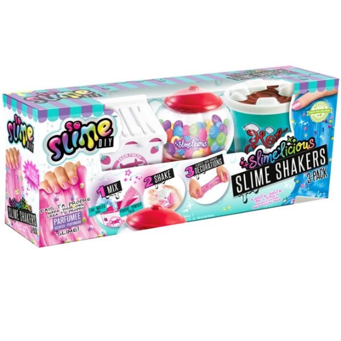 Canal Toys - Slimelicious-Kit créatif pour créer 3 slimes parfumées-5 senteurs a colectionner-SSC 191