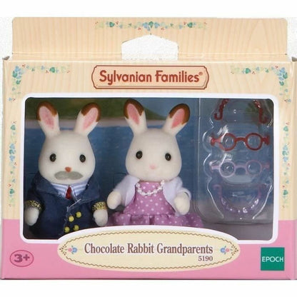 Figurine d’action Sylvanian Families 5190 Grandparents Rabbit Chocolate