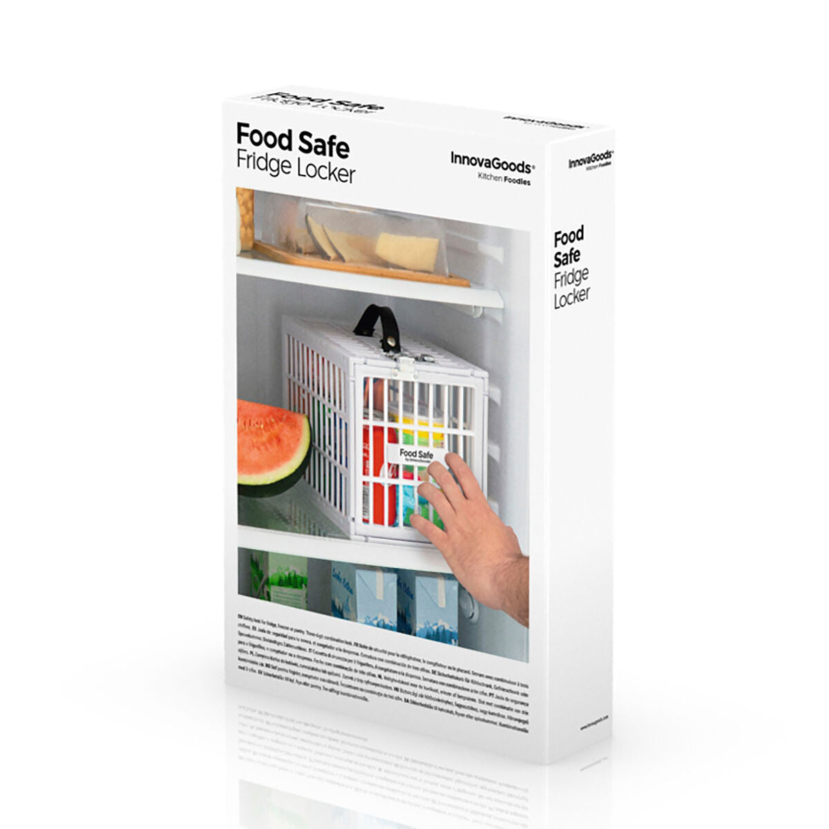 Cage de Sécurité pour Réfrigérateurs Food Safe InnovaGoods