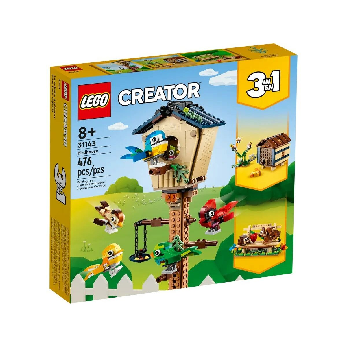 Set de construction Lego 31143 - 476 Pièces