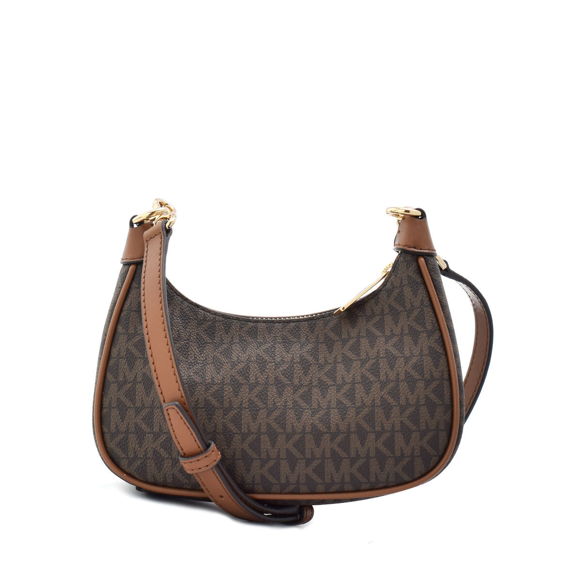 Sac à Bandoulière Michael Kors Cora Marron 19 x 15 x 6 cm