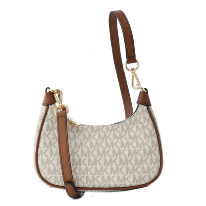 Sac à main Femme Michael Kors Cora Beige 19 x 15 x 6 cm