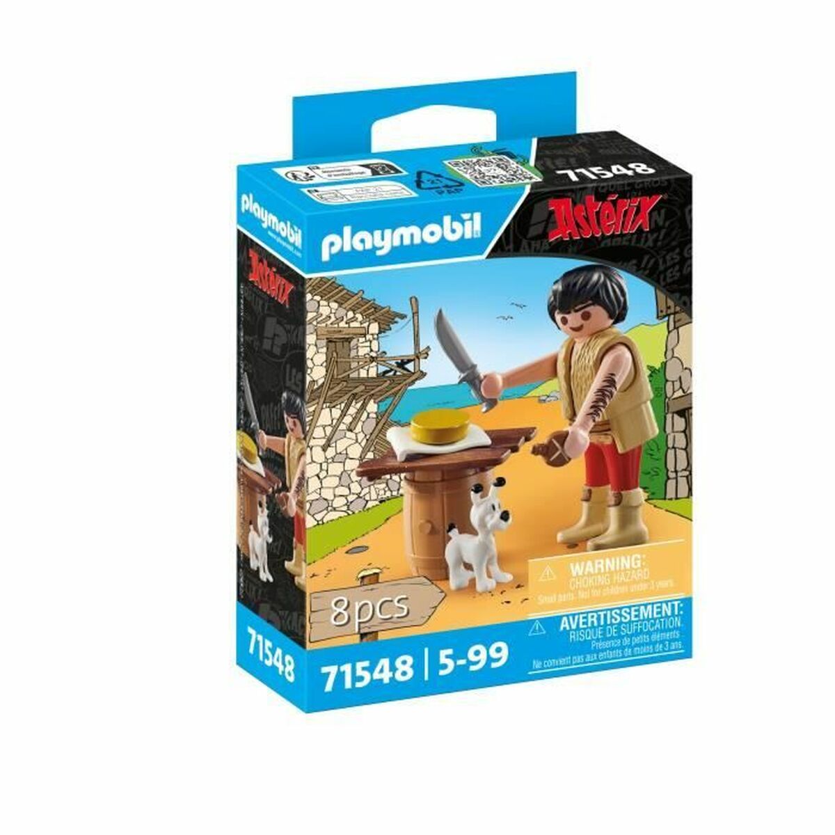 Figurine Playmobil Asterix 71548 8 Pièces