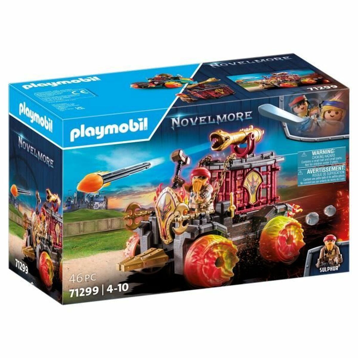 Figurine Playmobil Novelmore 71299 46 Pièces