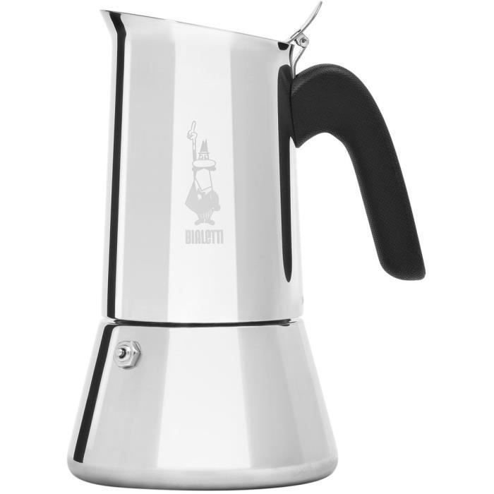 Cafetière italienne - BIALETTI - NEW VENUS - 10 tasses - 0,5 L - Argent