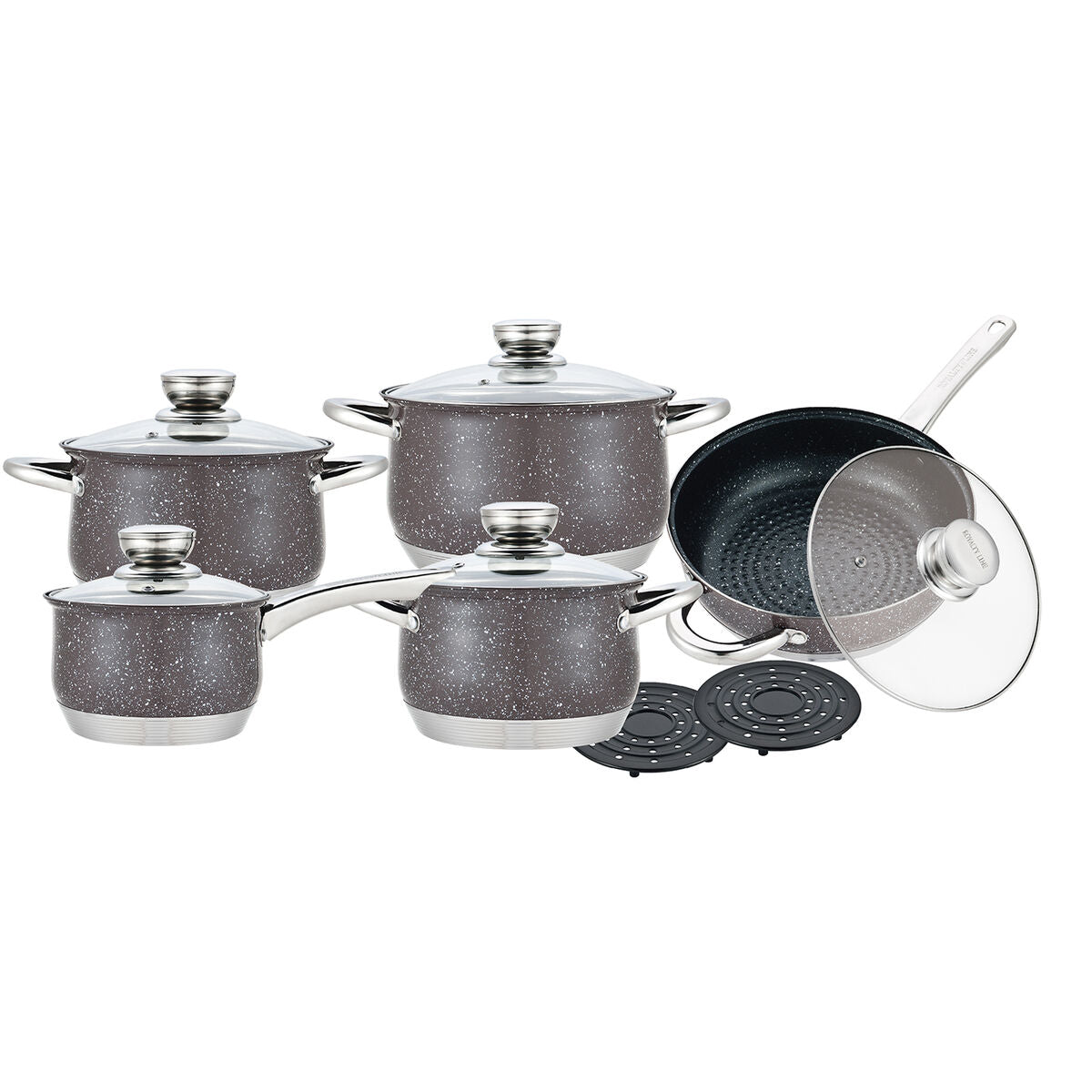 Cuisinière à cuisson lente Royalty Line 1232 12 Pièces 3 Pièces Noir