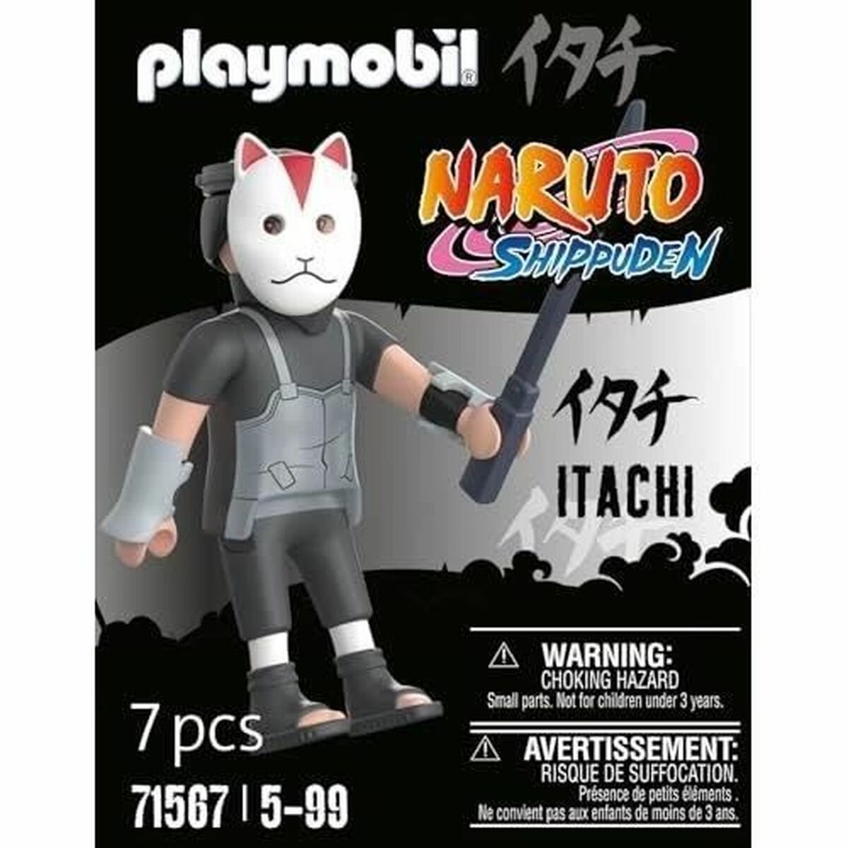 Figurine Playmobil Naruto 71567 7 Pièces